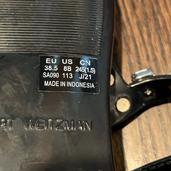 Stuart Weitzman Goldie jelly Sandals - Picture 5 of 5